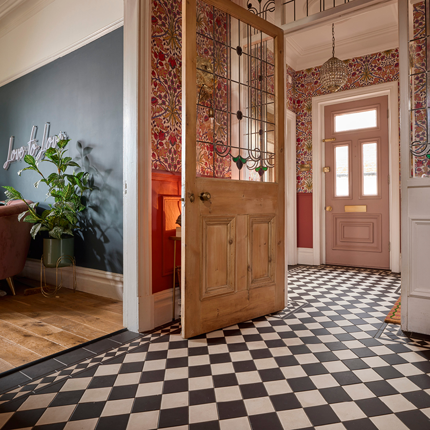 A period home with a glamourous, eclectic twist